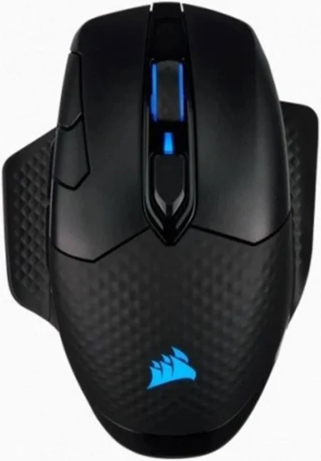 Mouse Inalambrico Gamer Corsair Dark Core Rgb Pro Se Ch-9315511-Na, 18000Dpi/8 Botones/Optico/1000Hz/Color Negro