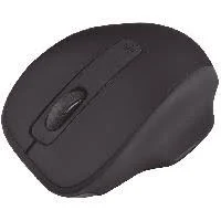 Mouse Inalambrico Quaroni, Optico/1600Dpi/4 Botones/Color Negro, Miq01N