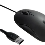 MOUSE ALAMBRICO TARGUS AMU80US-85BL/3 BOTONES/OPTICO/USB/COLOR NEGRO/GRIS