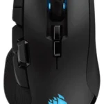 Mouse Inalambrico Gamer Corsair Ironclaw Rgb Ch-9317011-Na, RF,18.000Dpi/10 Botones, Color Negro