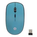 MOUSE INALAMBRICO TECHZONE TZ18MOUINAMP-PL, 1600DPI/4 BOTONES/LASER/USB/COLOR PLATA
