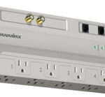SUPRESOR DE SOBRETENCION PANAMAX SP8-AV/8 CONTACTOS/1125J/2X RJ-45/COLOR BLANCO