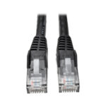 Cable Patch Tripp-Lite N201-003-Bk - 0, 91 M, Rj-45, Rj-45, Macho/Macho, Negro