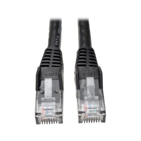 Cable Patch Tripp-Lite N201-003-Bk - 0, 91 M, Rj-45, Rj-45, Macho/Macho, Negro