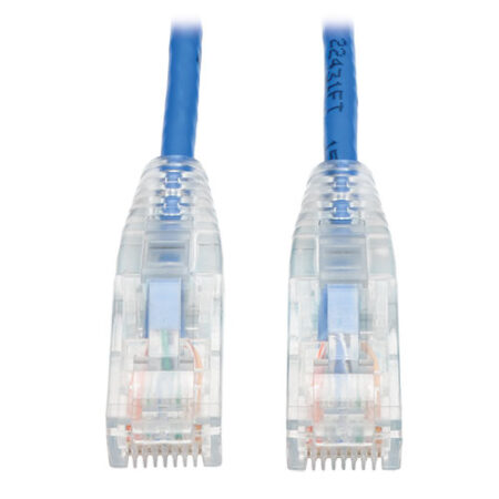 Cable Patch Utp Delgado Tripp-Lite N201-S03-Bl – 0, 9 M, RJ45 (Macho), RJ45 (Macho), Macho/Macho, Azul