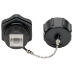 Conector Keystone Tripp-Lite N206-Kj01-Ind, Cat6 / Cat5E, Negro