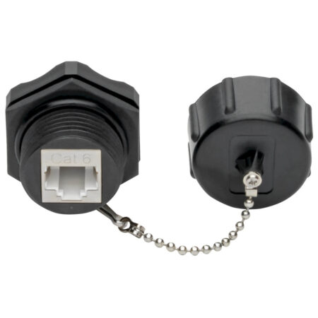 Conector Keystone Tripp-Lite N206-Kj01-Ind, Cat6 / Cat5E, Negro