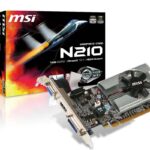 T/Video MSI N210-Md1G/D3 Geforce 210 1Gb/Ddr3/64Bit/Pcie2.0/DVI/HDMI/VGA