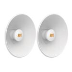 Par De Antenas Modulares Dual Slant Mimosa - 4.9-6.4 Ghz, Dimensiones (27Cm), Apertura 45°, Ganancia De 20 Dbi, Diseñadas Para Radio C5X. N5-X20-2Pack