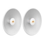 Antenas Modulares Dual Slant Mimosa - 4.9-6.4 Ghz, Dimensiones (42.9Cm), Apertura 45°, Ganancia De 25 Dbi, Diseñada Para Radio C5X. N5-X25-2Pack