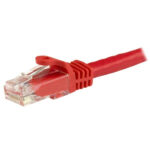 Cable De Red Gigabit Cat6 Utp De 15M Snagless Rojo .