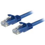 Cable De Red Startech Cat6 Utp Ethernet Gigabit RJ45 Sin Enganches De 30Cm Azul, N6Patch1Bl