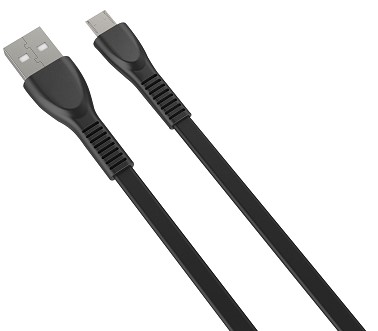Cable USB A Micro USB Naceb Technology Na-0103N, USB, Micro USB, 1 M, Negro
