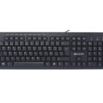 Teclado Multimedia Naceb Technology Na-0109, Estándar, Negro, Alámbrico