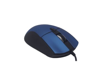 Mouse Naceb Technology Na-0115A, Azul, 6 Botones, Alámbrico, Óptico, 800 – 2400 Dpi