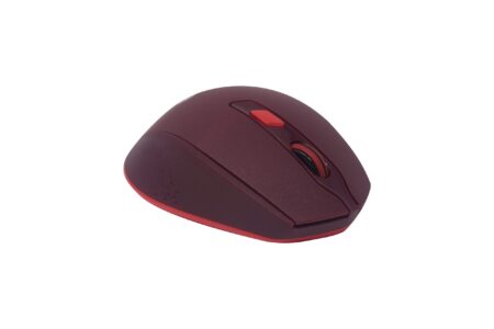 Mosue Naceb Technology Na-0119R, Rojo, 6 Botones, Inalámbrico, 1200 – 2400 Dpi