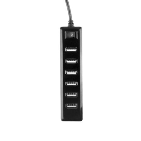 Hub Naceb Technology Na-120 – USB 2.0, 7 Puertos, 480 Mbit/S