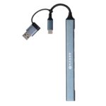 Naceb Hub USB-C/A A 7 Puertos 1Usb 3.0, 6Usb2.0 Na-0125