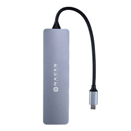Adaptador Hub Tipo C Naceb 7 En 1 Na-0127Nnnn