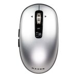 Mouse Inalambrico Naceb Slim Gris Na-0131G