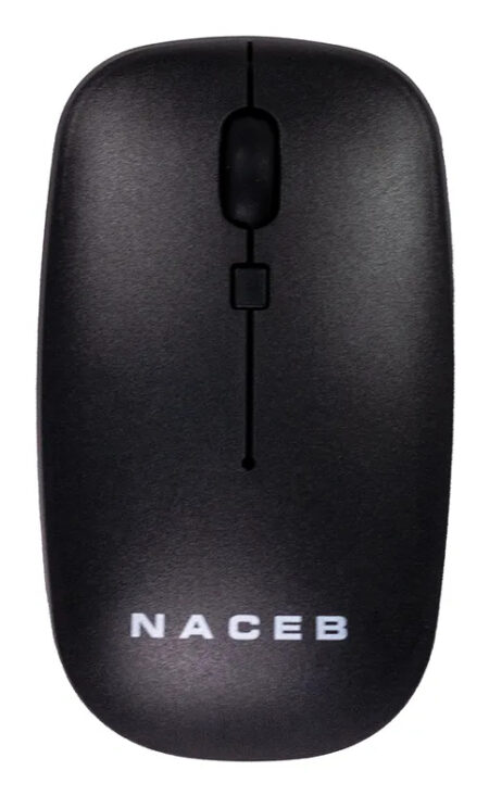 Naceb Mouse Slim Negro Inal 2.4G Na-0136N