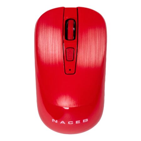 Naceb Mouse Inal 2.4G Rojo Na-0137R