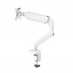 SOPORTE DE ESCRITORIO PARA 1 MONITOR 10"-32" NACEB TECHNOLOGY NA-0213 HASTA 10KG/COLOR BLANCO