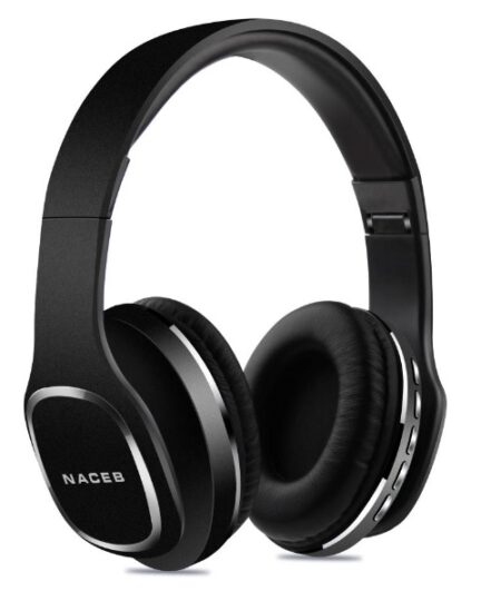 Diadema Bluetooh Cetus Naceb Technology Na-0307N, Negro, Bluetooth
