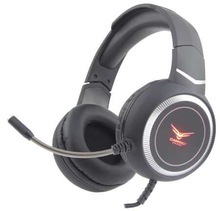 Audífonos Gamer Naceb Technology Na-0311, Negro, 2 M