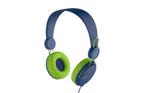 Diadema Naceb Technology Na-0313A, Diadema, Azul Con Verde, 1.2 M
