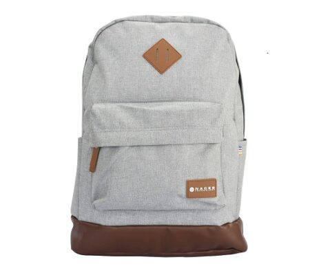 Mochila Para Laptop 15″ Naceb Na-0403G Nylon Color Gris