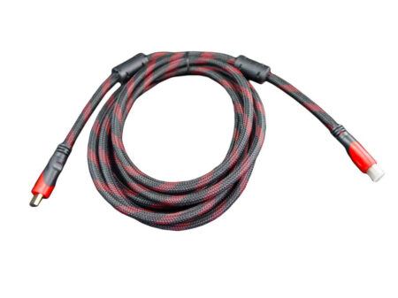 Cable HDMI Naceb Technology, 3 M, HDMI, HDMI, Rojo