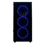 Gabinete Gaming Naceb Technology Player Crystal Case Na-0603, Full ATX, Negro