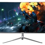 Monitor Curvo Naceb 24 Pulgadas - Resolución 1920X1080, 1Ms, Frecuencia 165Hz, HDMI + DP + USB Na-0624 Garantia 1 Año