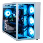 Gabinete Gaming Naceb White Nova Na-0633 Cristal Templado, Micro, Mii, ATX; USB 3.0 Y Tipo C