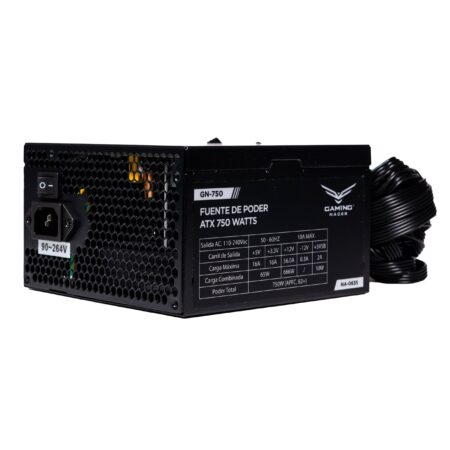 Naceb Fuente De Poder 750W ATX Modular 80+ Bronze Na-0635