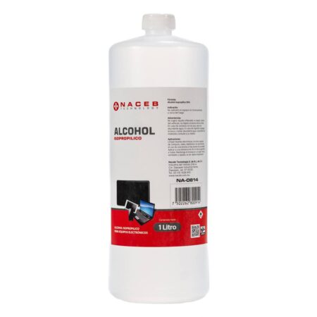 Alcohol Isopropílico, 1Lt, Mantenerlo Alejado Del Calor, Superficies Calinetes, Llamas Al Descubierto Y Otras Fuentes De Ignicion,836G,No Aplicarlo En Equi
