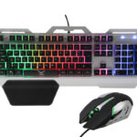 Kit De Teclado Y Mouse Gaming Naceb Technology Na-0911 - USB, Negro