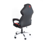 Silla Gaming Naceb Tank Na-0913 Semi-Reclinable/Poliester/Negro-Rojo/Hasta 120Kg