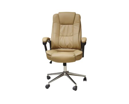 Silla Ejecutiva Naceb Technology Cafe Na-0930C, Ejecutiva, Asiento Acolchado, Café, Vinipiel