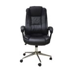 Silla Ejecutiva Naceb Technology Negro Na-0930N, Ejecutiva, Asiento Acolchado, Negro, Vinipiel