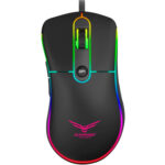 Mouse Gamer Naceb Technology Na-0933, Alámbrico, Juego, 1000/1600/2400/3200, Rainbow
