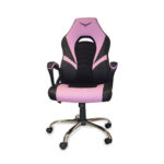 SILLA GAMER NACEB NA-0935RS TITAN NEGRO/ROSA SEMIRECLINABLE,POLIURETANO + NYLON, HASTA 120KG
