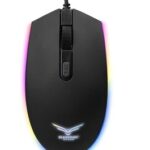 Mouse Gamer Crossfire Naceb Technology Na-0936 - Alámbrico, 800/1000/1200 Dpi's, Negro