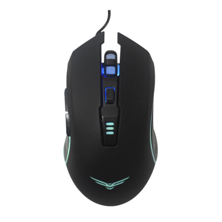 Mouse Gamer Horus Naceb Technology Na-0937, Alámbrico, 1000/1600/2400/3200 Dpi’s, Negro