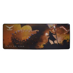 Mousepad Gaming Naceb The Wizard Naceb Technology Na-0957, Cuacho/microfibra/multispandex Seda