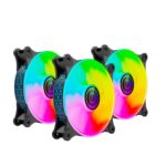 Kit De Ventiladores Na-0962 Argb 6Pines Ventilador De 120 Mm