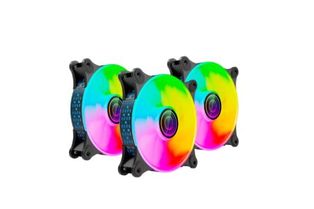 Kit De Ventiladores Na-0962 Argb 6Pines Ventilador De 120 Mm