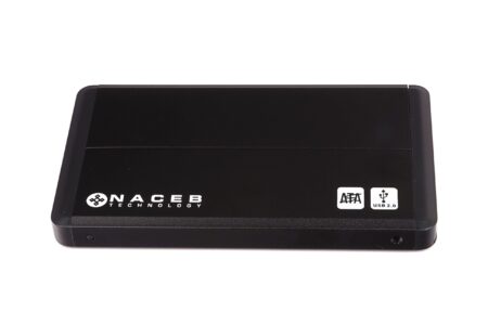 Gabinete Para Disco Duro Naceb Technology Na-280, 1 Tb, USB 2.0, 2.5 Pulgadas, Negro