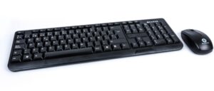 Kit De Teclado Y Mouse Inalambrico Naceb Technology, 112 Teclas, Negro Na-426